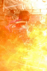 Hot White brings a no wave noise to the mix, with Lydia Lunch vocals and Contortionist guitars. May be missing a sax, if anything at all (Photo: Becci Cochran)