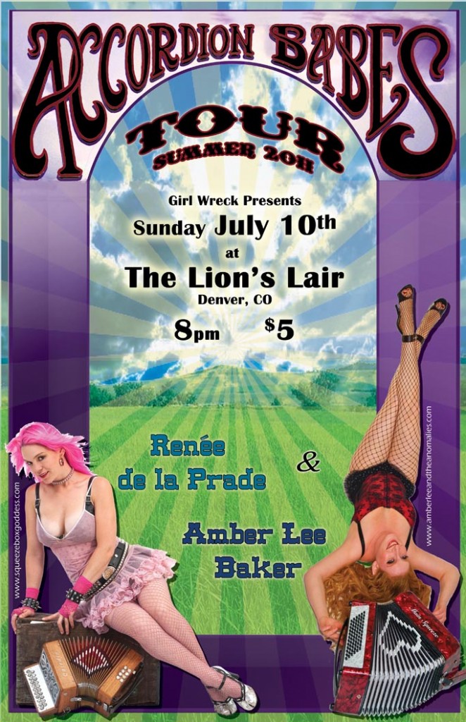 Accordion Babes, July 10, 2011, Lion's Lair, Denver
