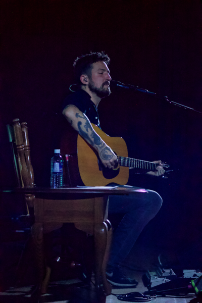 Frank Turner told stories at the Boulder Theater (Photos: Billy Thieme)
