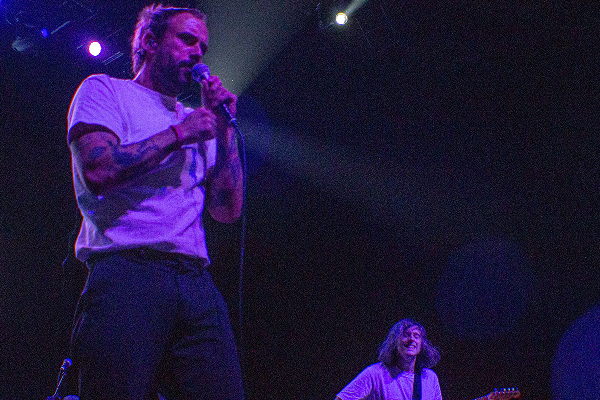 IDLES positively turned Mission Ballroom upside-down last Tuesday. (Photos: Billy Thieme)