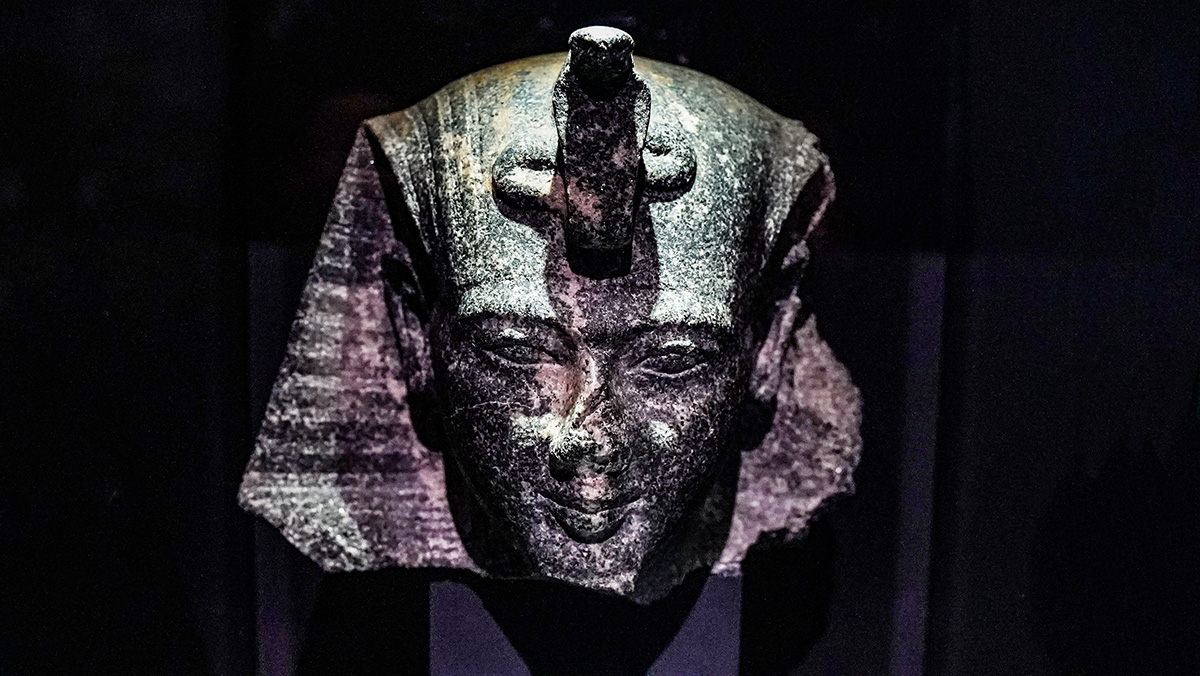 Artifacts and displays from the Egypt: Time of the Pharaohs Exhibition at  Denver Museum of Nature and Science (Photos: Gerardo Federico)