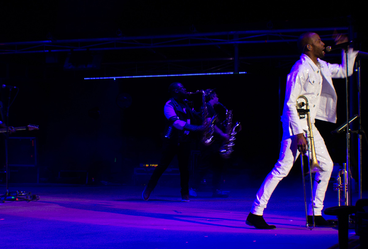 Trombone Shorty Threauxs Voodoo Down Red Rocks DenverThread