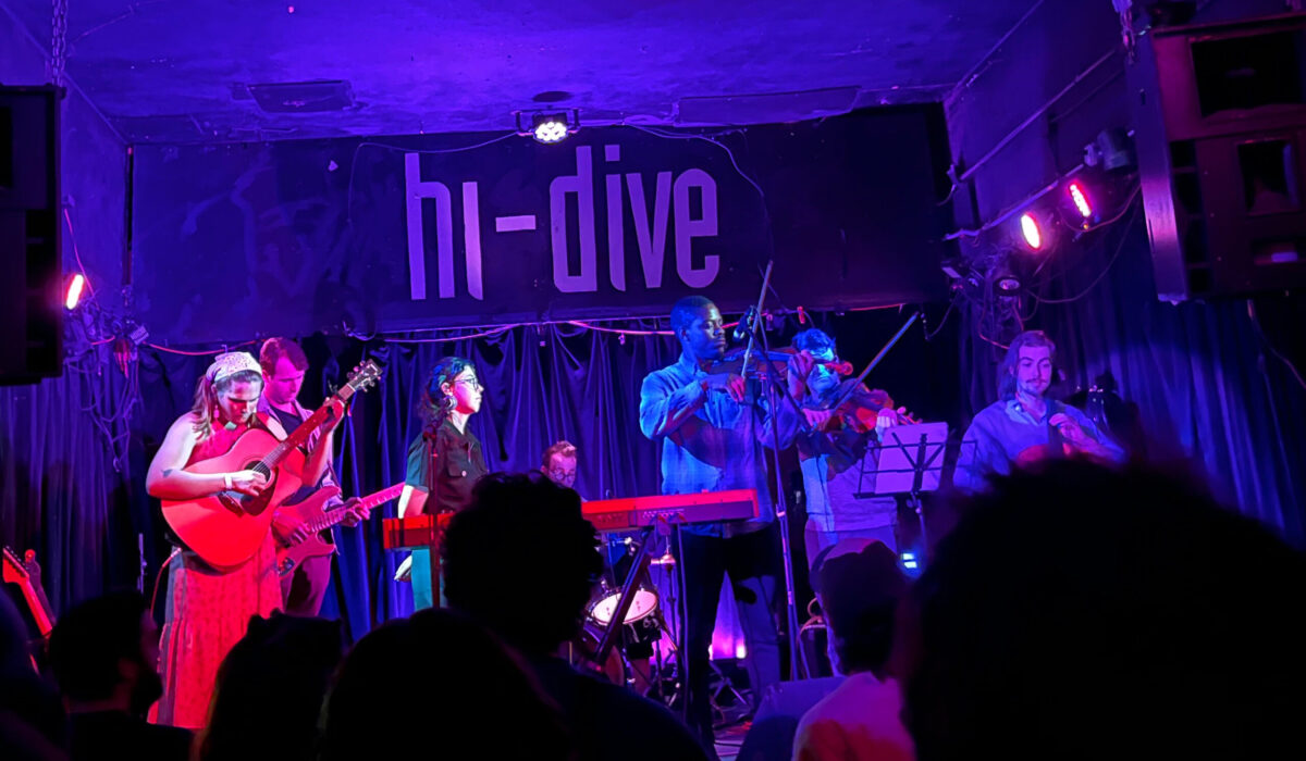 Lu Lagoon graced the Hi-Dive to celebrate their new album (Photo: Isobel Thieme)