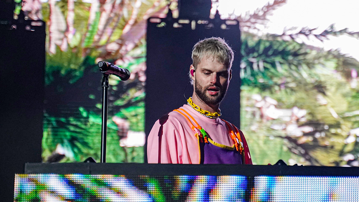 Sofi Tukker beguile Red Rocks on an April evening in 2023 (Photo: Gerardo Federico)